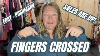 Sales are Picking Up! eBay and Poshmark What Sold Video for the Weekend #ebay #poshmark 