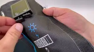Портативная раскладная солнечная панель Solar Charger TUBON 21Вт 21W