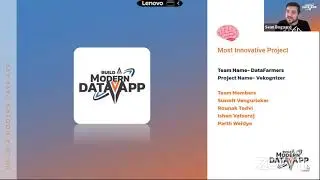 Vekognizer - Most Innovative Project (Build a Modern Data App Hackathon)