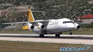 Malm&ouml; Aviation - British Aerospace Avro 146-RJ100 SE-DSS - Landing at Split airport SPU/LDSP