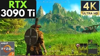 New World: RTX 3090 Ti + Ryzen 7 5800X | 4K | Ultra Settings