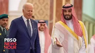 Biden meets with Saudi leader accused of approving journalist's murder