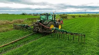 Digest Spreading | Winter Rye Fertiliser | John Deere 6150R