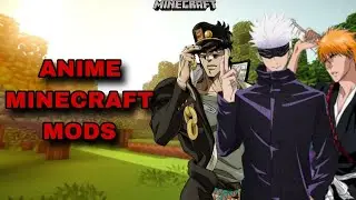 *НОВИНКА* ЛУЧШИЕ АНИМЕ-МОДЫ ДЛЯ MINECRAFT BEDROCK EDITION || Jujutsu Kaisen, Jojo, Bleach и др.