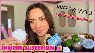 WET N WILD'IN EN YENİ ÜRÜNLERİNİ DENEDİM 😍 | KOZMETİK ALIŞVERİŞİM 🛍 | VOLKANİK TAŞ DENEDİM 😱