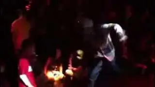 Bboy Bailrok getting down in Top Rock Battle at Juste Debou
