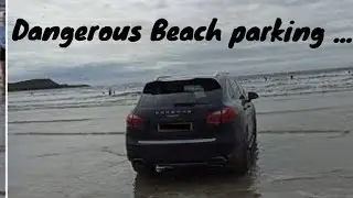 Dangerous beach | parking  | Arabian Sea coast line | LC16 😀