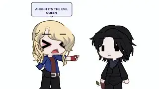 Once Upon A Time Shenanigans | OUAT in Gacha | Lazy | Swan-Mills Family
