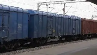 INDIANRAILWAYS//Goods train skipping the Station @sitharamanishetty1241