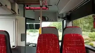 Jízda v autobusu Sor C 12 Transdev morava