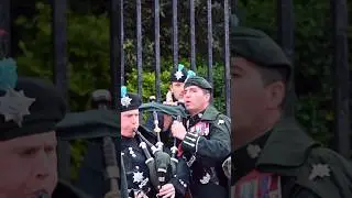 What's the problem with your pipe??     #shorts #bagpipes #irishguards