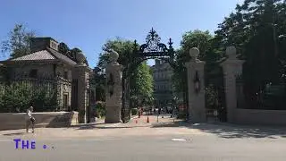 BREAKERS MANSION & MARBLE HOUSE + DOWNTOWN NEWPORT from Boston   4K