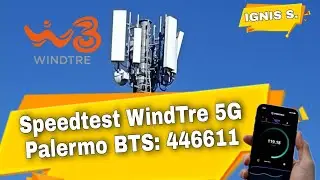 Speedtest WindTre 5G Palermo BTS: 446611