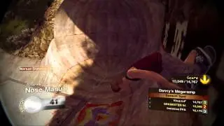 Skate 2 Danny's Megaramp - World Record Fail