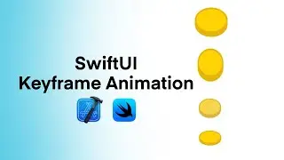SwiftUI Keyframe Animation Tutorial | Create a Bouncing 3D Button Shape | Animate Shape