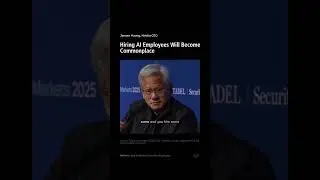 Jensen Huang - The Era of Hiring AI Employees Is Coming