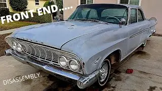 1961 DODGE DART PHOENIX CLASSIC CAR REBUILD-FRONT END EP.11