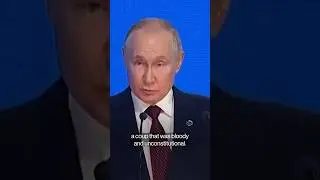 Putin Says Russia Did Not Start the War in Ukraine