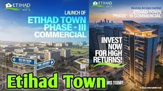 Etihad town plots for sale on installments | Etihad Town phase 3| Etihad town 2 | pine avenue road |