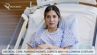 RUVANTI Medical Hospital Gowns for Women and Men
