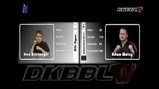 DKBBL R&Uuml;CKRUNDE 2014 | Sven Brielmayer vs. Adam Wolny