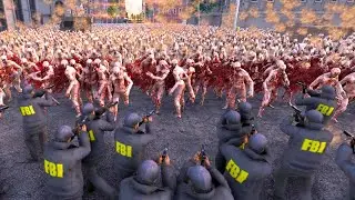 CAN 10.000 FBI AGENTS & SWAT TEAM STOP 1,000,000 DARK ZOMBIES - Warhammer 40K | UEBS 2
