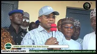 KOGI GOV. AHMED ODODO VISITS FLOOD VICTIMS AT IDP CAMP, ADANKOLO, LOKOJA, THE STATE CAPITAL