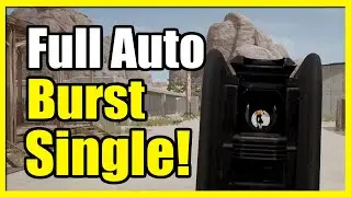 How to Change firing mode on Weapon from Full Auto, Burst or Single Fire in PUBG on PC