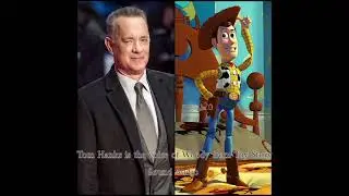 Tom Hanks is the voice of Woody from Toy Story Sound Audio 