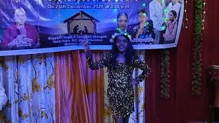 Christmas celebration dance performance चमका सितारा देखो by arohi 