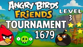 Angry Birds Friends Level 3 Tournament 1679 Power-Ups 💥 Highscore Walkthrough (08.01.2026)