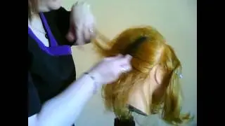Vertical roll (french pleat)