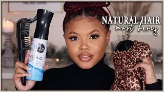 15 Curly Hair Essentials for HEALTHY Hair! Shampoo, Styling Products, + More | Naturally Sunny
