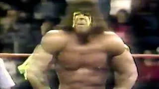 Ultimate Warrior WWF Intercontinental Championship Match