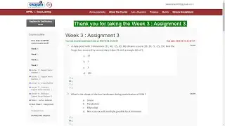 Assignment 3 | Deep Learning - IIT KGP | NPTEL -2K23 | Artificial Intelligence | Machine Learning