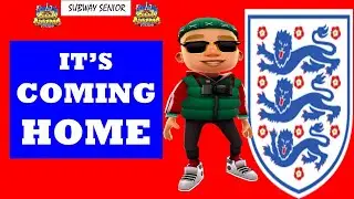 SUBWAY SURFERS PARIS: IT'S COMING HOME FOR JAMIE AND SNOWFLAKE OF LONDON 10th JULY 2021