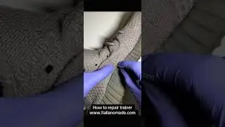 Sneaker repair, get free quotes: www.italianomade.com      #sneakerrepair #shoes #shoerepair