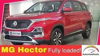 MG Hector India Walkaround | Interiors, Exteriors, Features