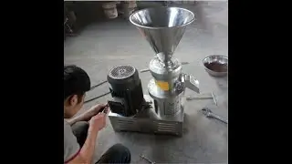 Bone paste machinery peanut butter making machine tahini grinding machine