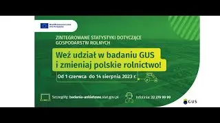 GUS prowadzi badanie statystyczne wśr&oacute;d rolnik&oacute;w