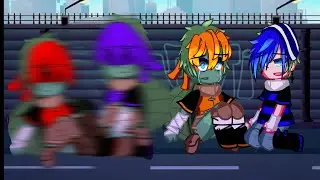 Marry on a cross meme ||reincarnated leo au||(tmnt angst) READ DESC FOR AU #gacha #capcut #tmnt