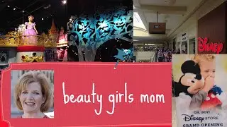Animated Disney store opening event