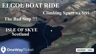 Elgol Boat ride return via Bad step, Sgurr na Stri - Isle of Skye - Scotland - UK