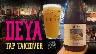 DEYA BREWING COMPANY Tap Takeover at Koelschip with Sam. One of the UK's best Breweries