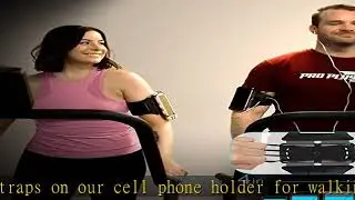 E Tronic Edge Rotatable Running Armband Cell Phone Holder for Running or Walking - Universal Phone