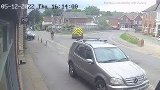 'Harrowing' footage shows drunk driver running over cyclist