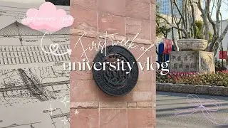 First Week of University 📐 | Classes, Friends + Surprise Trip👀