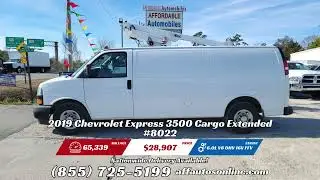 2019 Chevrolet Express 3500 Cargo Extended