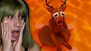 O MONSTRO de 99 NOITES na FLORESTA na PRIS&Acirc;O de LAVA do BARRY | Roblox