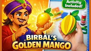 🌍 The Clever Birbal & The Golden Mango | Global Family Story + Fun Activity for Kids